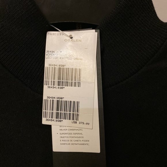 Knitted Dress black color - Picture 4 of 4